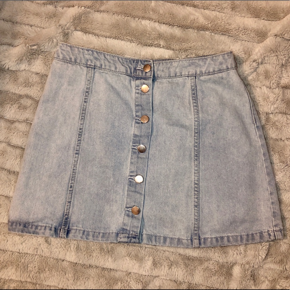 Denim skirt
